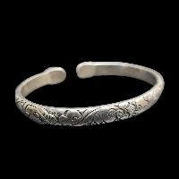 Sterling Silver Bracelet With [stone Setting], [free Size], Coral