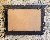 Traditional Newari Wooden Hand Carved Windows Design Photo Frame Or Window Decoration, [natural Wood]