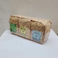 Best Quality [green Tea, Masala Tea And Ilam Tea], 3 Set, [used For Both Milk And Black Tea] Product Of Nepal, In Bamboo Box