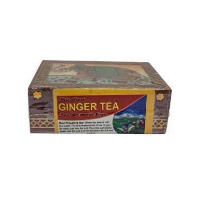 Best Quality Nepali Ginger Tea,best Ilam Tea With Ginger, Product Of Nepal, In Wooden Box Gift Pack