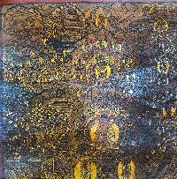 Buddhist Tibetan Thangka Of Buddha Life Story, [hand Painted], [antique]