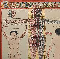 Buddhist Tibetan Thangka Of Medical Thangka, [hand Painted]