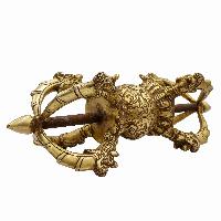 Buddhist Ritual Item Dorje, [vajra]
 [sand Casting], Glossy Finishing