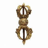 Buddhist Ritual Item Dorje, [vajra]
 [sand Casting], Glossy Finishing