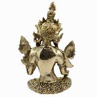 Buddhist Statue Of White Tara, [sand Casting], Glossy Finishing