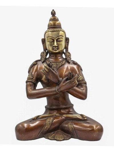 Buddhist Statue Of Vajradhara, [sand Casting]