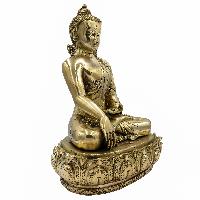 Buddhist Statue Of Shakyamuni Buddha, [sand Casting], Glossy Finishing