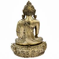 Buddhist Statue Of Shakyamuni Buddha, [sand Casting], Glossy Finishing