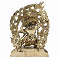 Buddhist Statue Of Vajrapani [chana Dorje], [chana Dorje], [sand Casting], Glossy Finishing