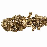 Buddhist Handmade Statue Of Phurba, Mahakala Phurba