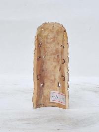 Tibetan Hand Carved Animal Bone Stamp [tibetan Seal] With Mahakala Panjaranatha Carved