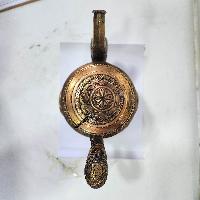 Tibetan Tea And Water Offering Vessel Water Pot, [antique Finishing]