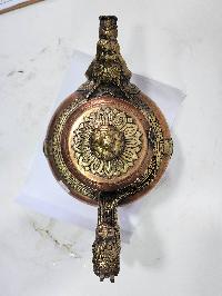 Tibetan Tea And Water Offering Vessel Water Pot, [antique Finishing]