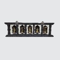 Wall Hanging Prayer Wheel With Mantra Inside, [with Carved Mantra], Wall Mountable, Wall Mountable