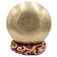 [old], Buddhist [real Antique] Hand Beaten [kopre] Singing Bowl, [select Accessories]