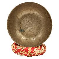 [old], Buddhist [real Antique] Hand Beaten [kopre] Singing Bowl, [select Accessories]