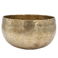 [old], Buddhist [real Antique] Hand Beaten [kopre] Singing Bowl, [select Accessories]