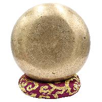 [old], Buddhist [real Antique] Hand Beaten [kopre] Singing Bowl, [select Accessories]