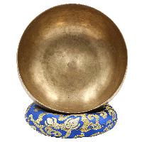 [old], Buddhist [real Antique] Hand Beaten [kopre] Singing Bowl, [select Accessories]
