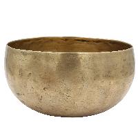 [old], Buddhist [real Antique] Hand Beaten [kopre] Singing Bowl, [select Accessories]