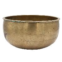 [old], Buddhist [real Antique] Hand Beaten [kopre] Singing Bowl, [select Accessories]