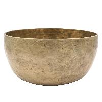 [old], Buddhist [real Antique] Hand Beaten [kopre] Singing Bowl, [select Accessories]