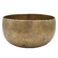 [old], Buddhist [real Antique] Hand Beaten [kopre] Singing Bowl, [select Accessories]