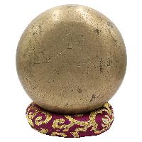 [old], Buddhist [real Antique] Hand Beaten [kopre] Singing Bowl, [select Accessories]