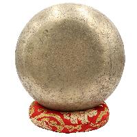 [old], Buddhist [real Antique] Hand Beaten [kopre] Singing Bowl, [select Accessories]