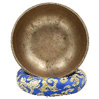 [old], Buddhist [real Antique] Hand Beaten [kopre] Singing Bowl, [select Accessories]