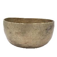 [old], Buddhist [real Antique] Hand Beaten [kopre] Singing Bowl, [select Accessories]