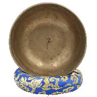 [old], Buddhist [real Antique] Hand Beaten [kopre] Singing Bowl, [select Accessories]