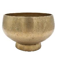 [old], Buddhist [real Antique] Hand Beaten [stand Naga] Singing Bowl, [select Accessories]