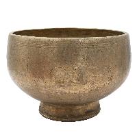 [old], Buddhist [real Antique] Hand Beaten [stand Naga] Singing Bowl, [select Accessories]