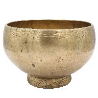 [old], Buddhist [real Antique] Hand Beaten [stand Naga] Singing Bowl