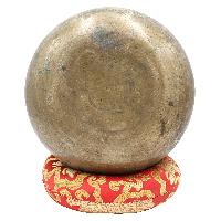 [old], Buddhist [real Antique] Hand Beaten [kopre] Singing Bowl, [select Accessories]