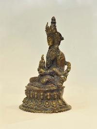[old], Buddhist Handmade Statue Of Aparimita, [antique], Old Stock, Amitayus, Chepame
