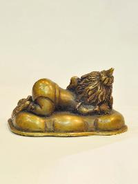[master Quality] Buddhist Handmade Statue Of Sleeping Ganesh