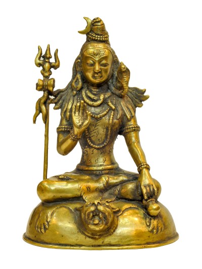 [master Quality] Buddhist Handmade Statue Of Shiva