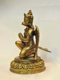 [master Quality] Buddhist Handmade Statue Of Garuda, [rare Find]