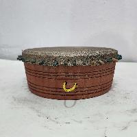 Nepali Folk Musical Instrument [khainjadi/khañjari], [animal Skin], [professional]