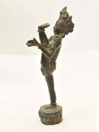 [old] Buddhist Handmade Statue Of Standing Akash Yogini, [antique], Old Stock