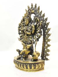 Handmade Statue Of 18 Hand Bhagawati, Durga Kali