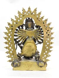 Handmade Statue Of 18 Hand Bhagawati, Durga Kali