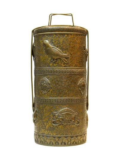 Handmade Lunch Box, With [cheppu] Design, [antique]