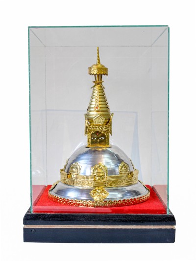 Traditional Handmade Nepali Gift Item Of [swayambhunath] Stupa Replica