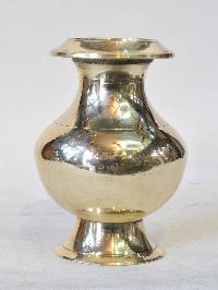 Handmade Traditional [nepali] Karuwa, Water Pot With Plain Design