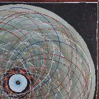 [art From Bhaktapur], Buddhist Handmade Thangka Of Mandala, [hand Painted]