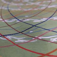 [art From Bhaktapur], Buddhist Handmade Thangka Of Cosmic Mandala, [hand Painted]