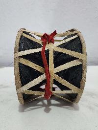 High Quality Nepali Folk Musical Instrument [damaru], Musical Instrument To Many Religious Practice, Made On Copper Base